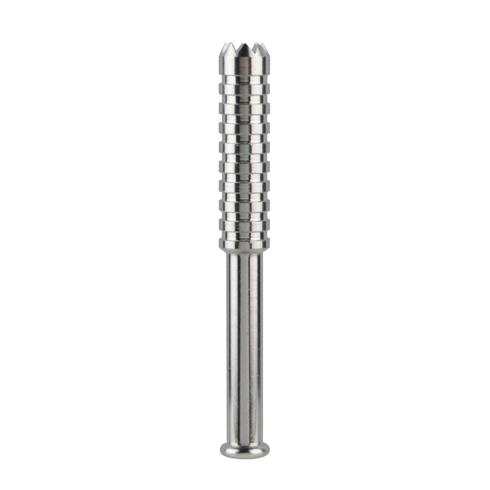 Metal One-Hitter Chillum Pipe - The Digger