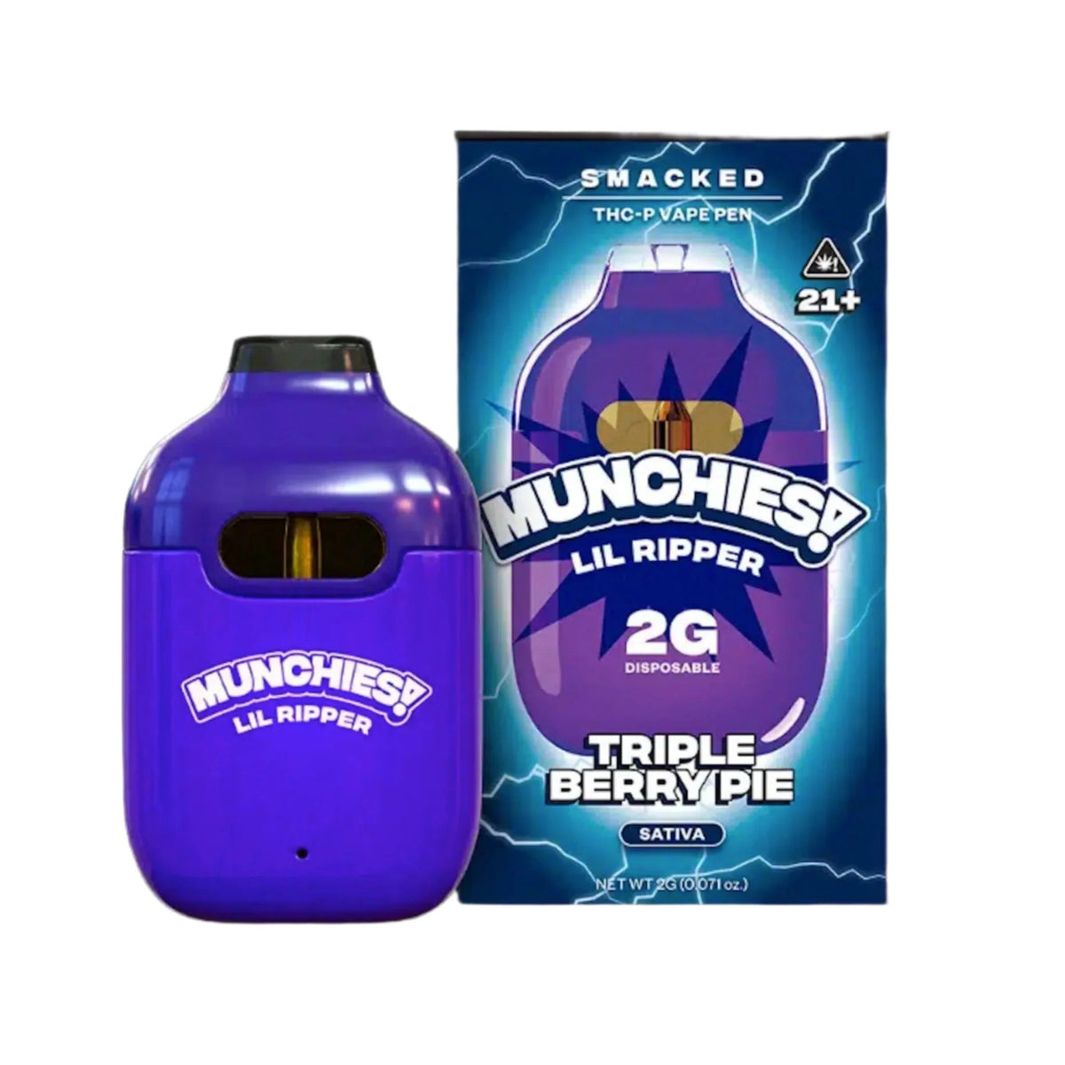 MUNCHIES! Lil Ripper Smacked THC-P Device - 2000mg