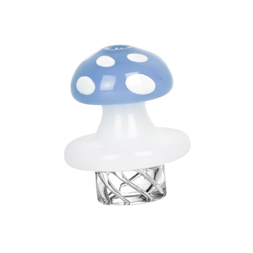 Mushroom Family Helix Vortex Carb Cap with Heat-Resistant Borosilicate Glass