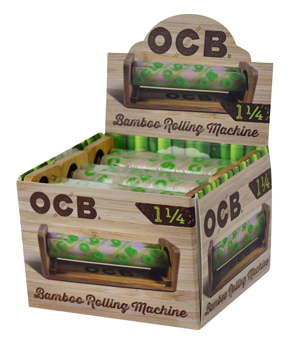 OCB 1 1/4" Bamboo Roller - 6 Pack