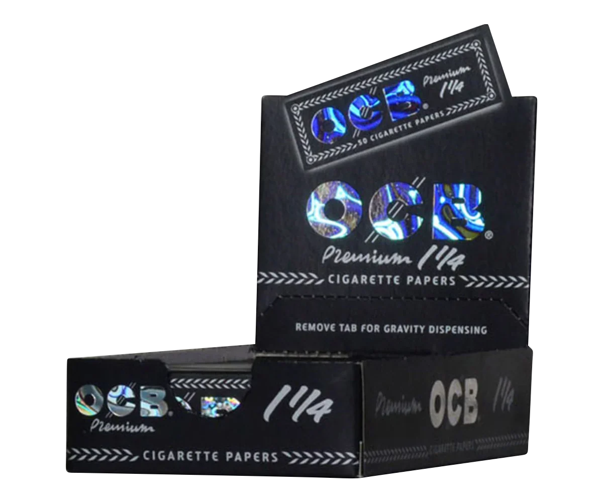 OCB Premium 1 ¼ Rolling Papers - 24 Pack