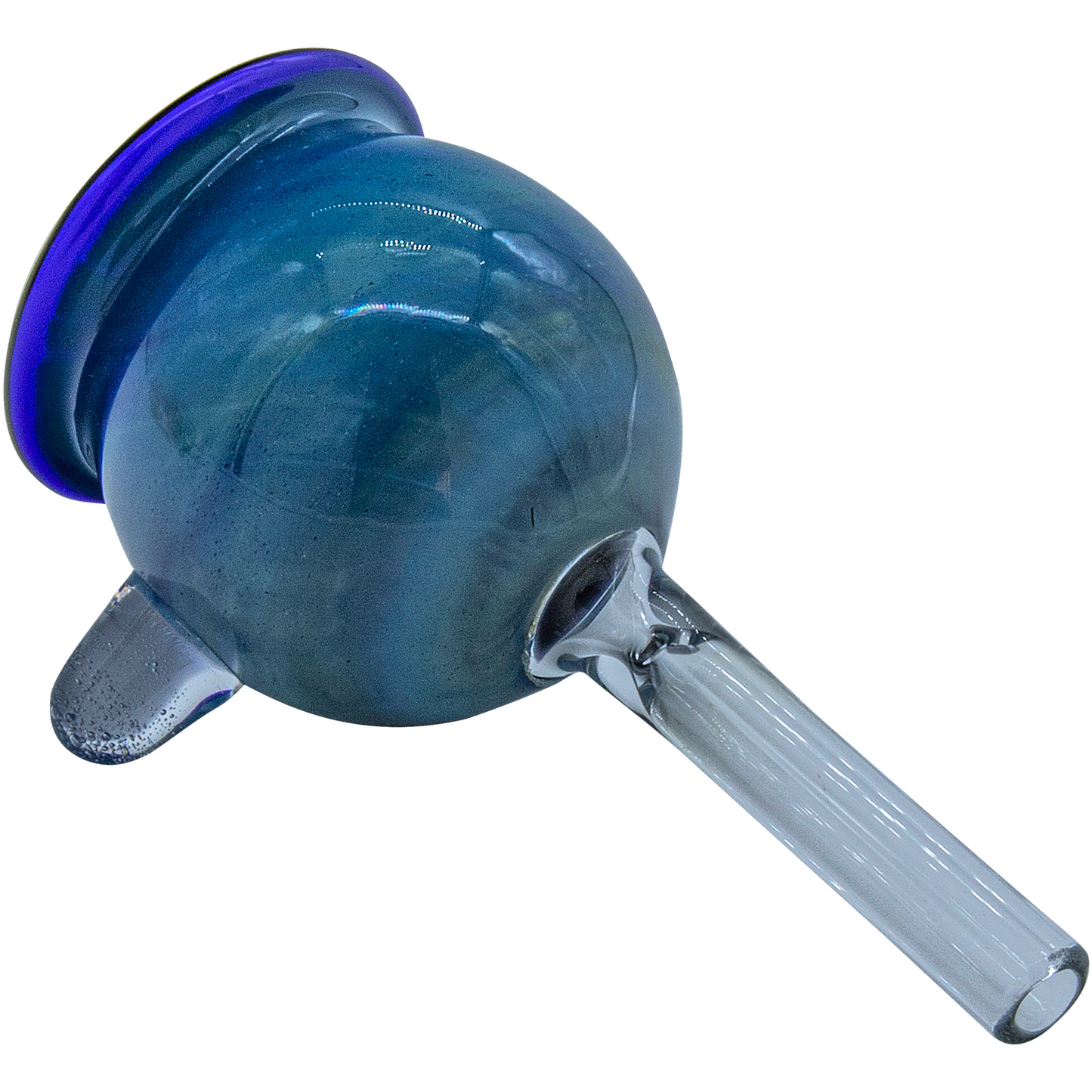 LA Pipes 9mm Fumed Borosilicate Giant Bowl Slide with O-Ring