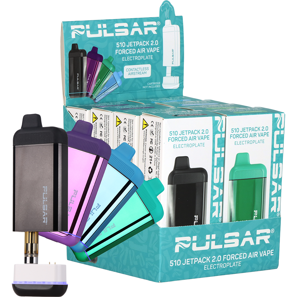 Pulsar 510 Jetpack 2.0 Variable Voltage Forced Air Vape Bar | 650mAh