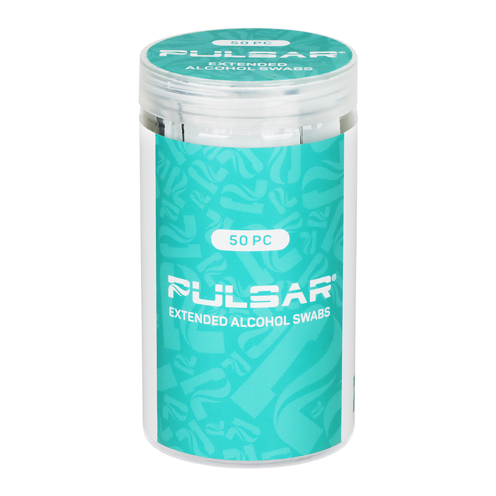 Pulsar Alcohol Cotton Cleaning Swabs | 50ct Tub