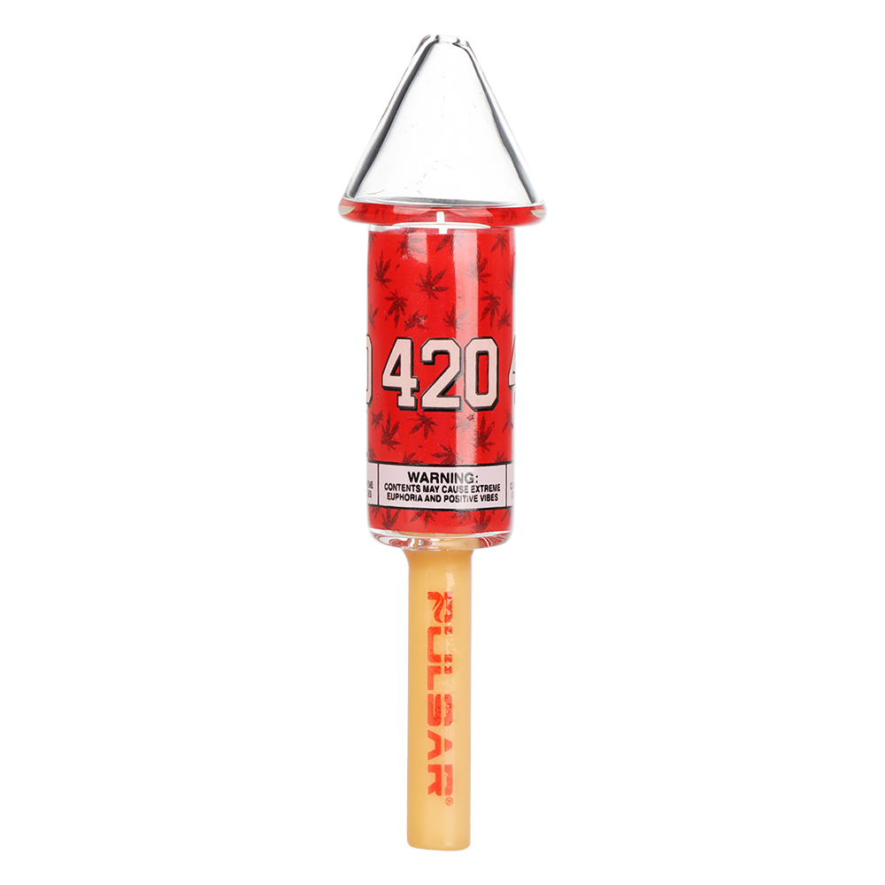 Pulsar Bottle Rocket Glass Joint / Cone Holder | 6.5"