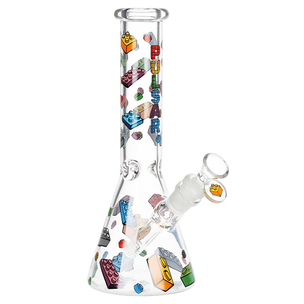 Pulsar Building Blocks Beaker Glass Water Pipe | 10" | 14mm F