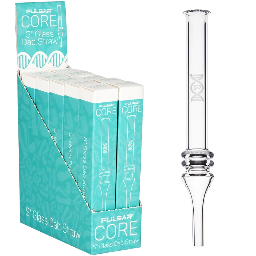 Pulsar CORE Quartz Dab Straw | 5" | 10ct Display