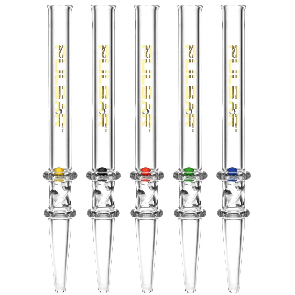 Pulsar Dab Straw with Spin Pearl - 5 Pack