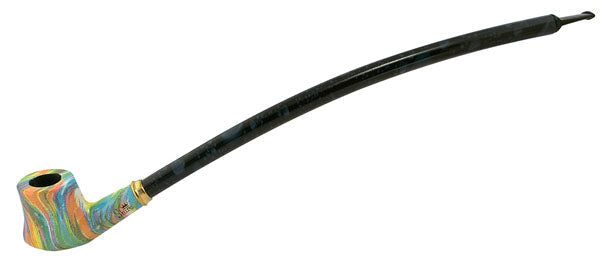 Pulsar Shire Pipes Rainbow Cherry Wood Tobacco Pipe | 15”