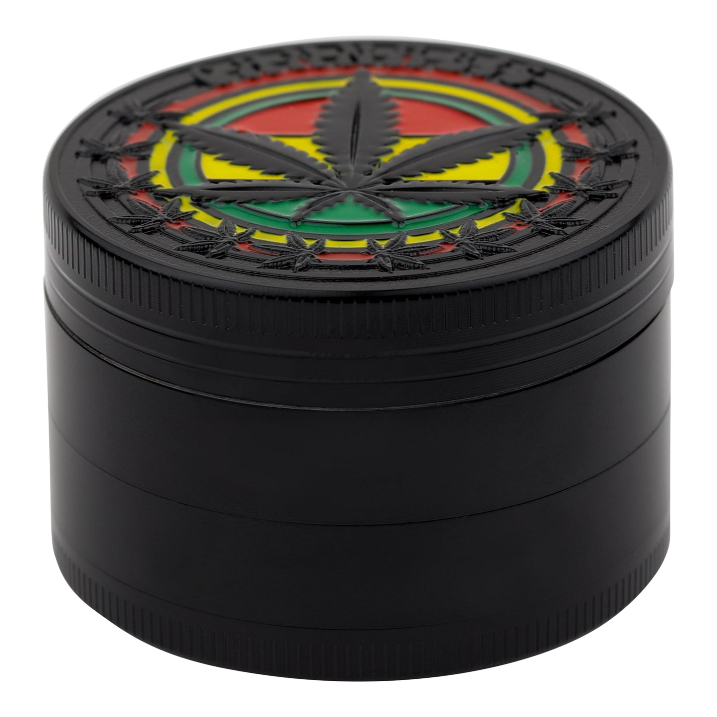 Rasta Leaf Grinder - 52mm