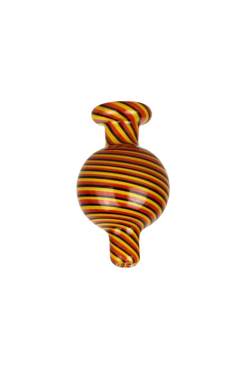Reverse Color Glass Ball Carb Cap