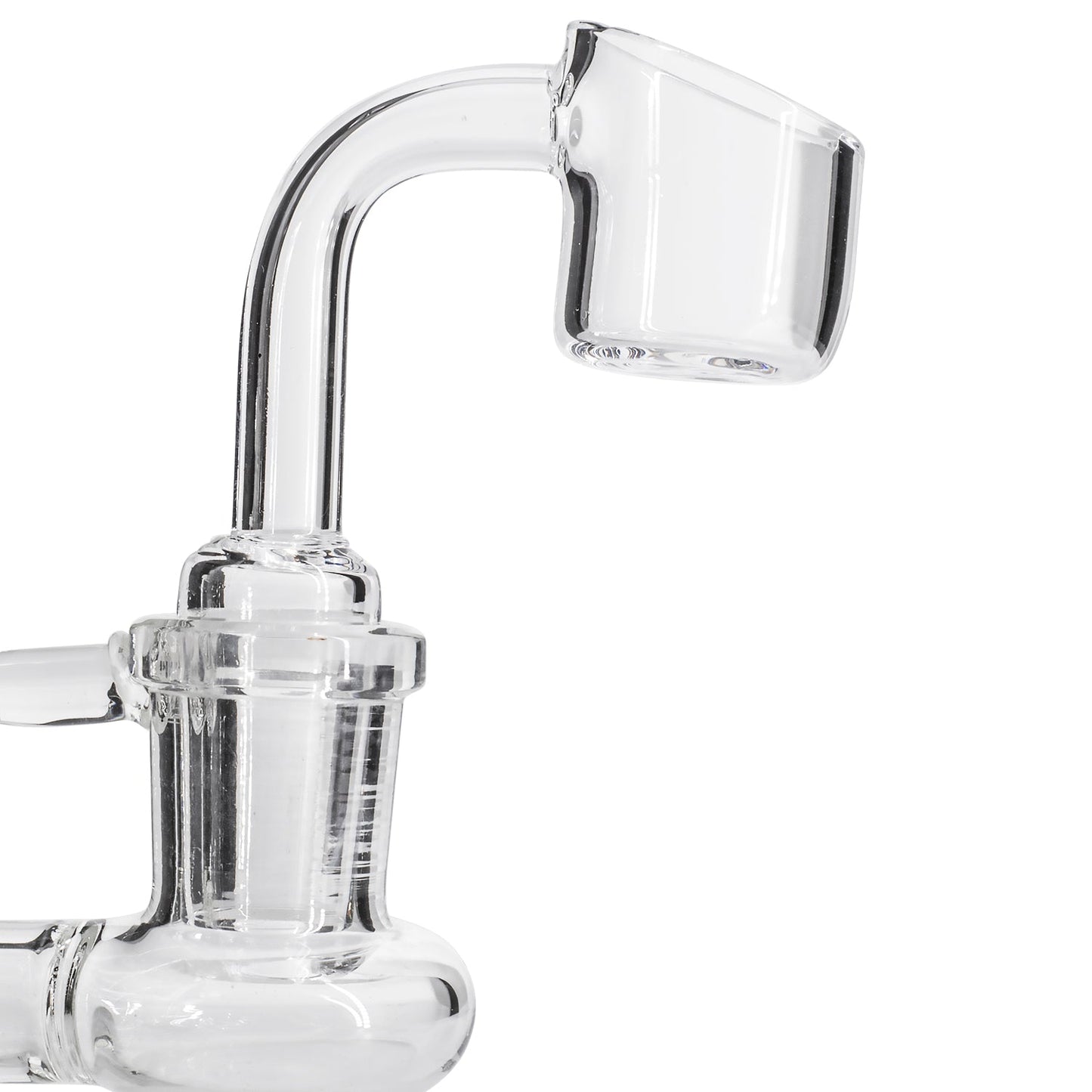 Rupert's Drop Angle Top Quartz Banger (2/4mm & 45/90 deg.)