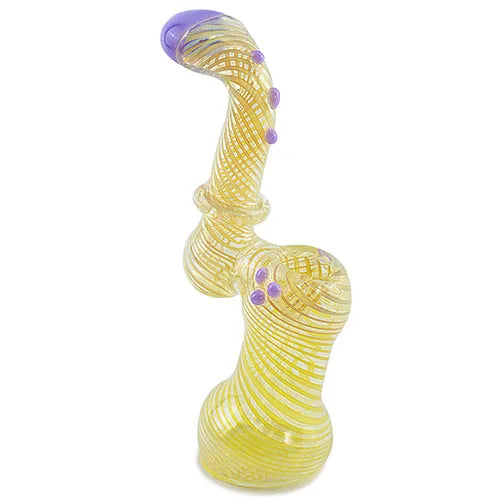 6" Fume Glass Bubbler