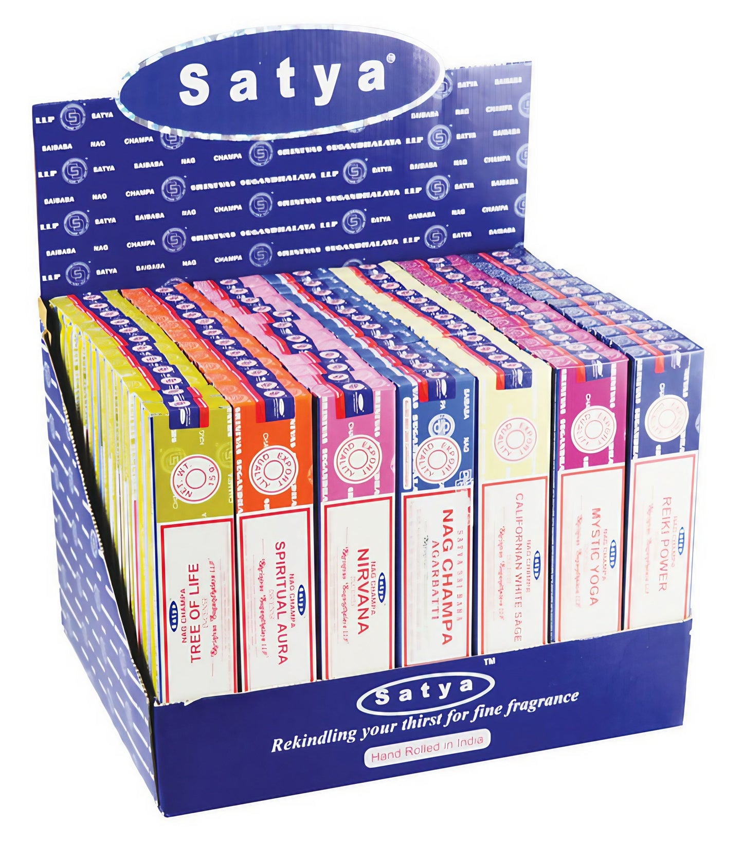 Satya Incense - 84pc Display - VFM 2 Series - Asst. Scents