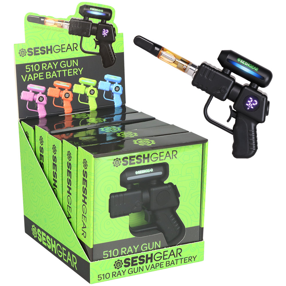 Seshgear Ray Gun 510 Variable Voltage Vape Battery | 500mah
