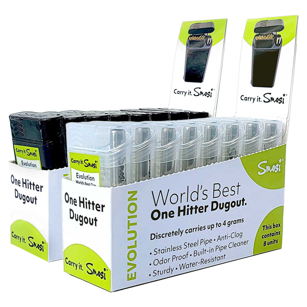 Smosi Evolution One Hitter Dugout | 3.15" | 8pc Display