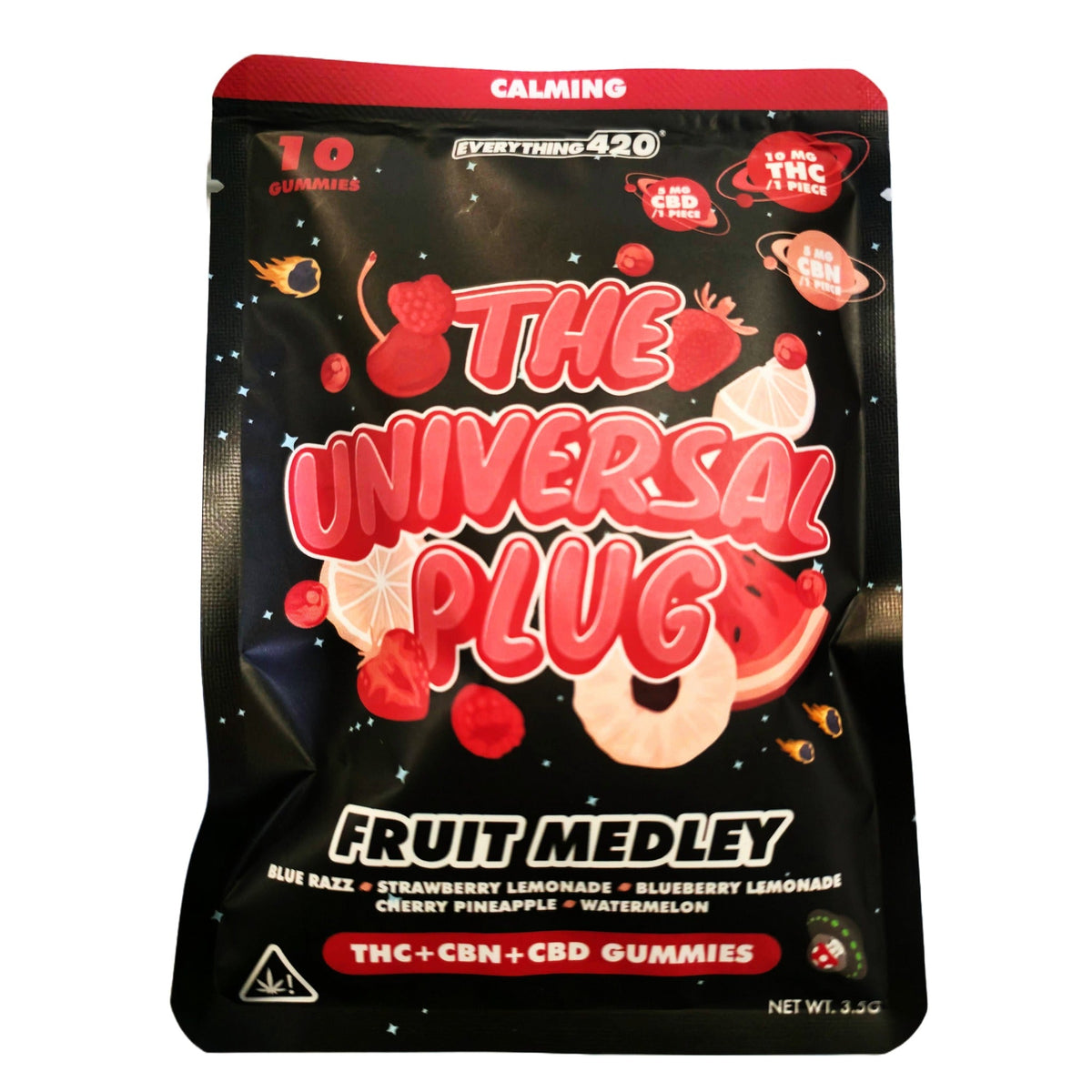 The Universal Plug THC + CBN + CBD Gummies - 20mg