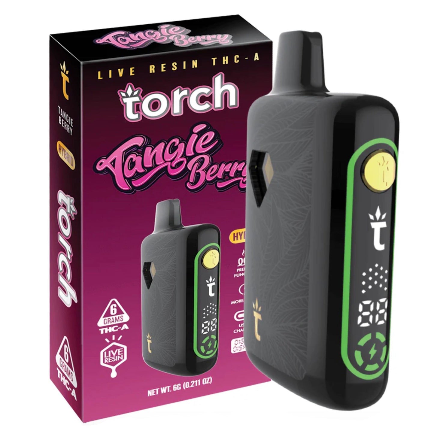 Torch Pulse Live Resin THC-A Device - 6000mg