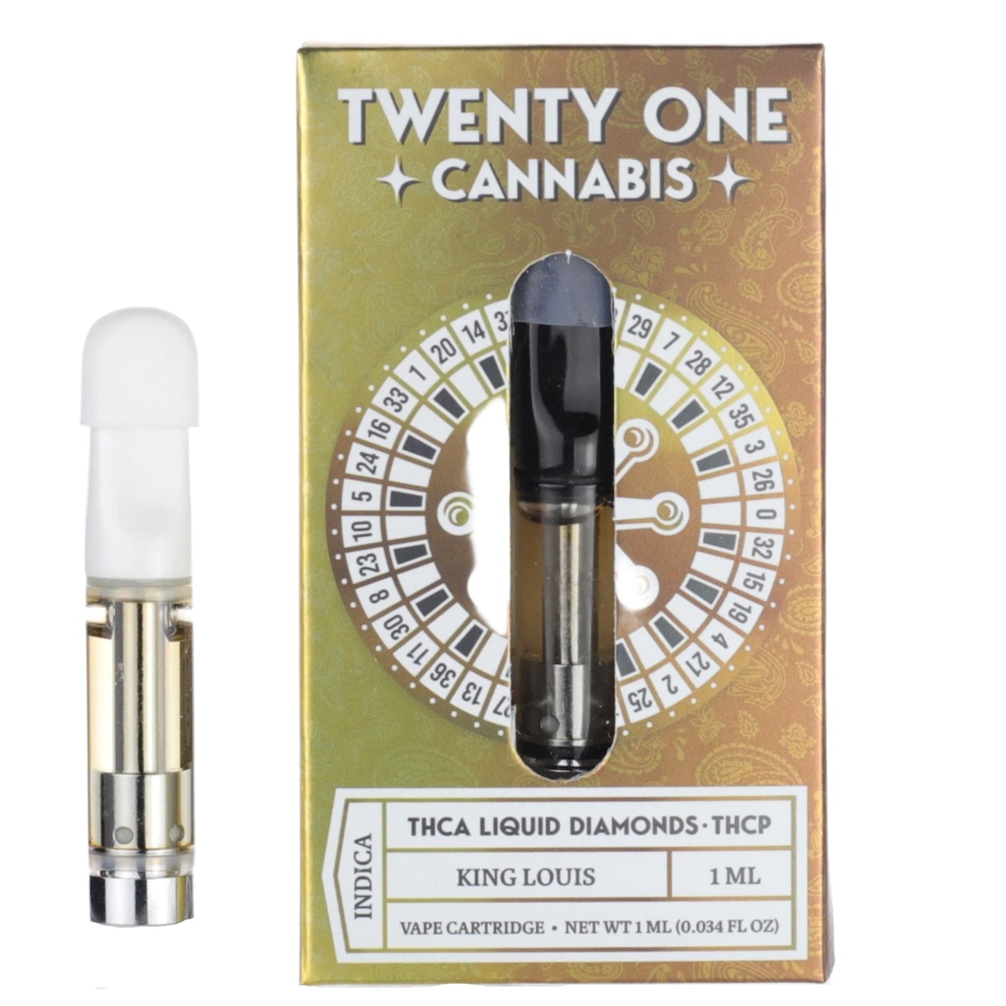 Twenty One THC-A Liquid Diamonds Device - 1000mg
