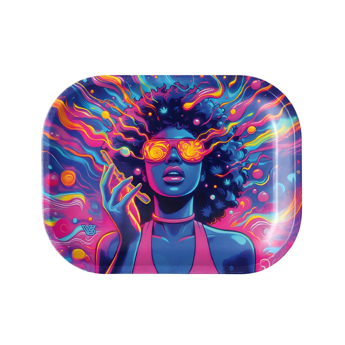 V Syndicate Small Metal Rolling Tray