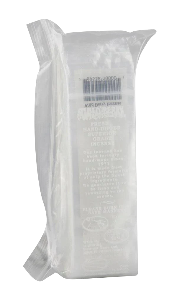 Wild Berry Incense Bags for Regular Sticks - 100 Pack