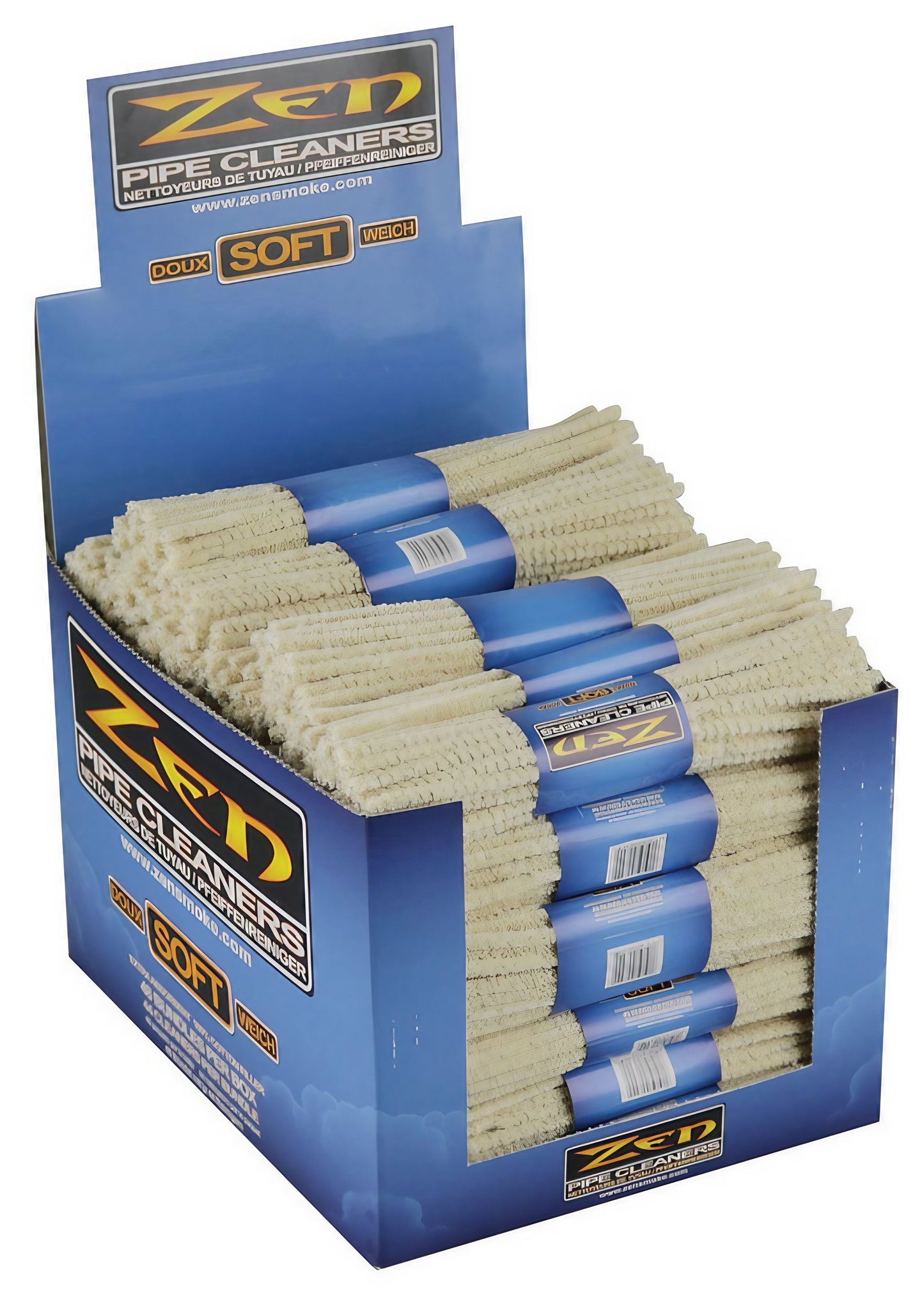 Zen Soft Bristle Pipe Cleaners | 48 Bundle Display