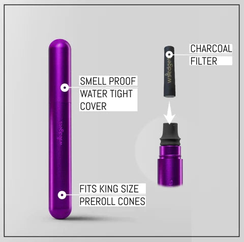Weedgets Adventure-Ready Doob Tube Kit - Waterproof & Smell-Proof with Eco-Friendly Filter