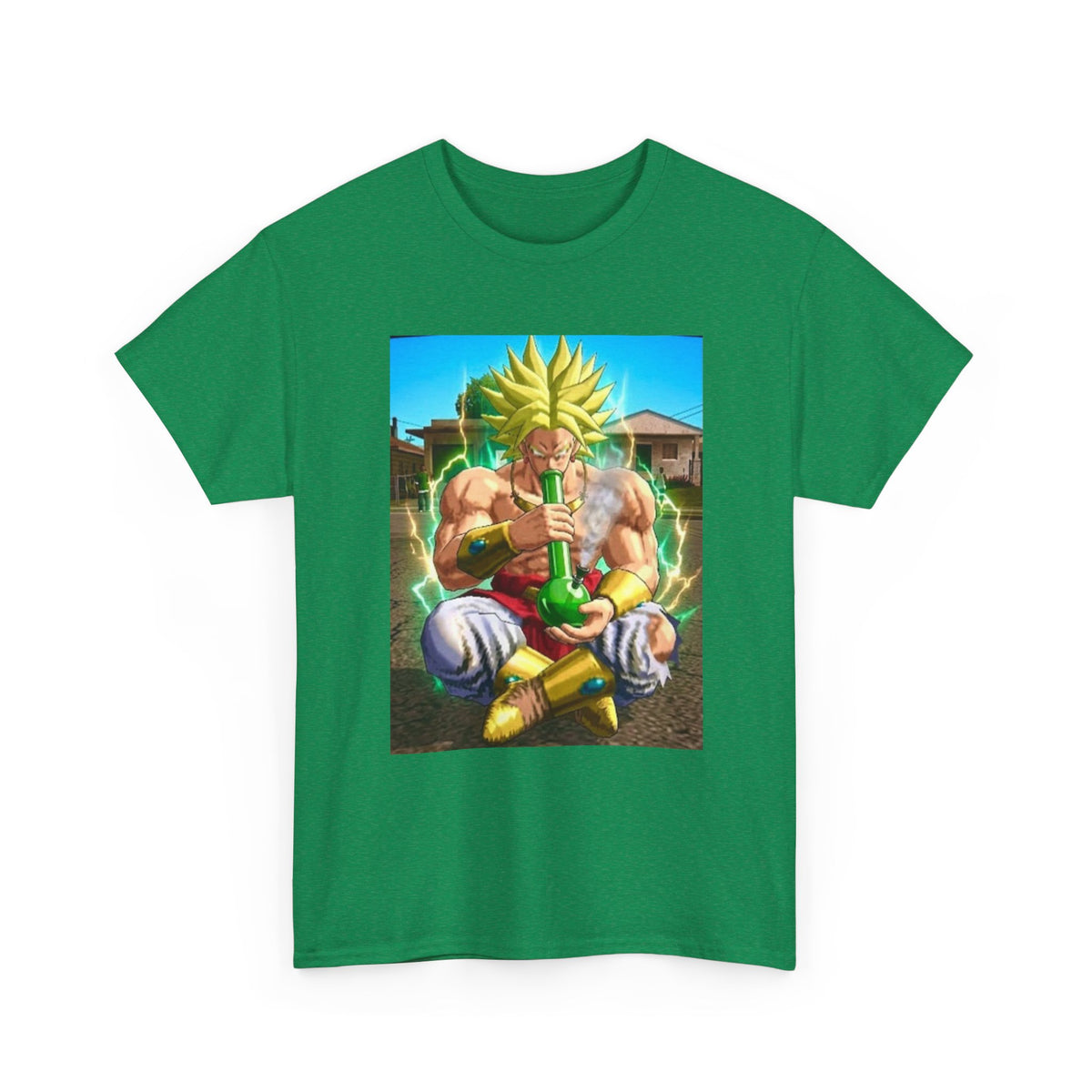 Super Saiyan Broly Taking A Bong Rip Tee