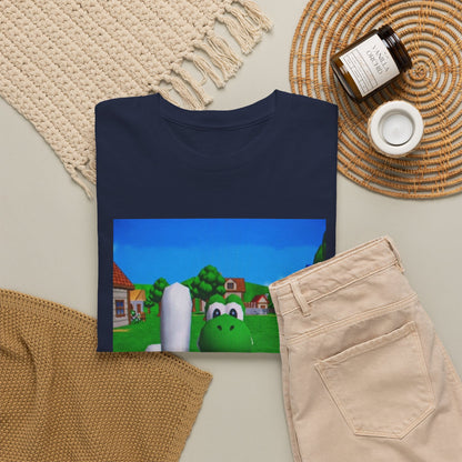 Yoshi Giving The Finger Tee (Design 2)