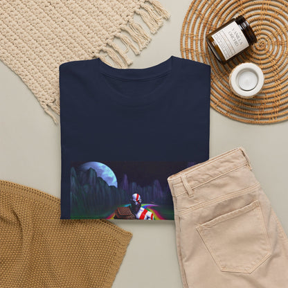 Kratos Drifting The Rainbow Road Tee