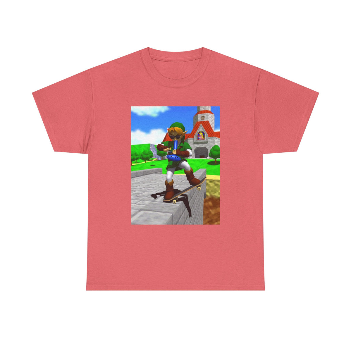Stoner Link On Skateboard With Ocarina Bong