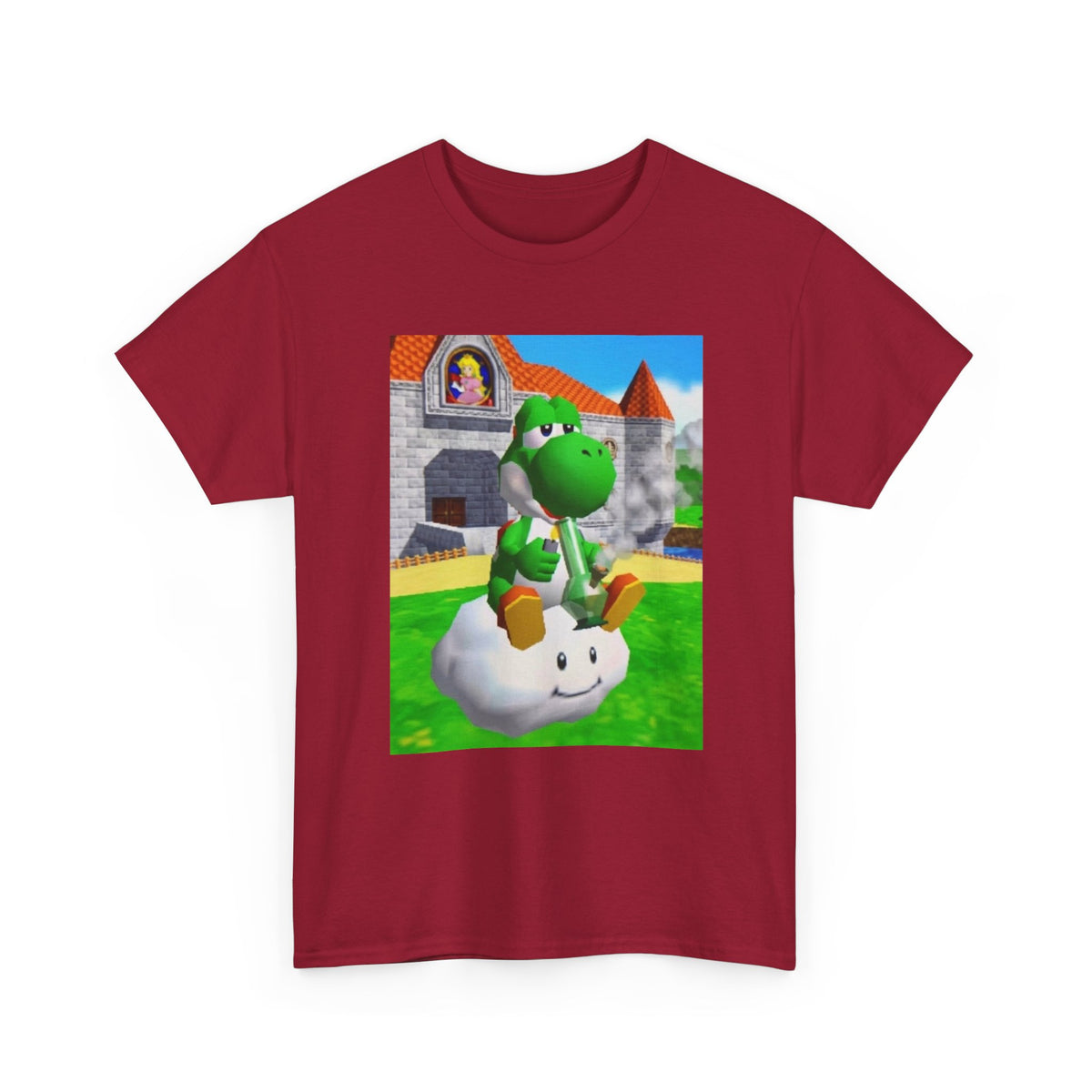 Yoshi Puffing On A Cloud Tee