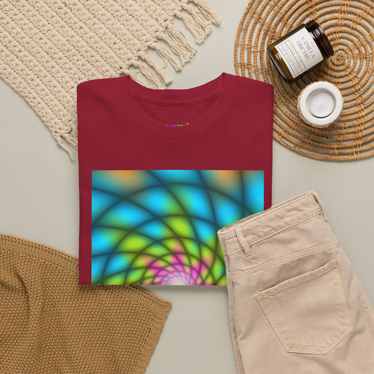 Dacwoo drawings — Spiral Spectrum Mandala