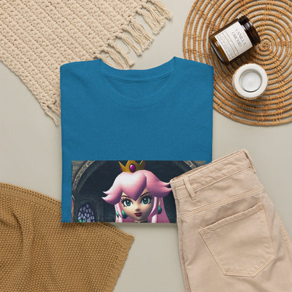 Goth Princess Peach In The Castle Tee