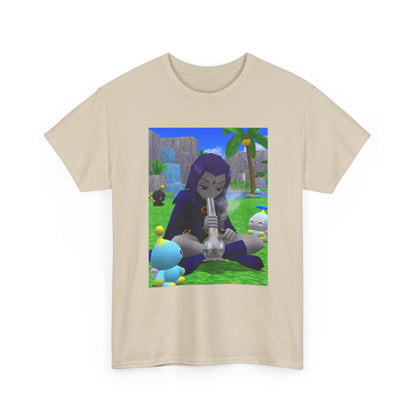Raven Chilling With Chaos Smoking A Bong