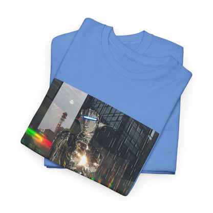 Neon Ember Flow Graphic Tee