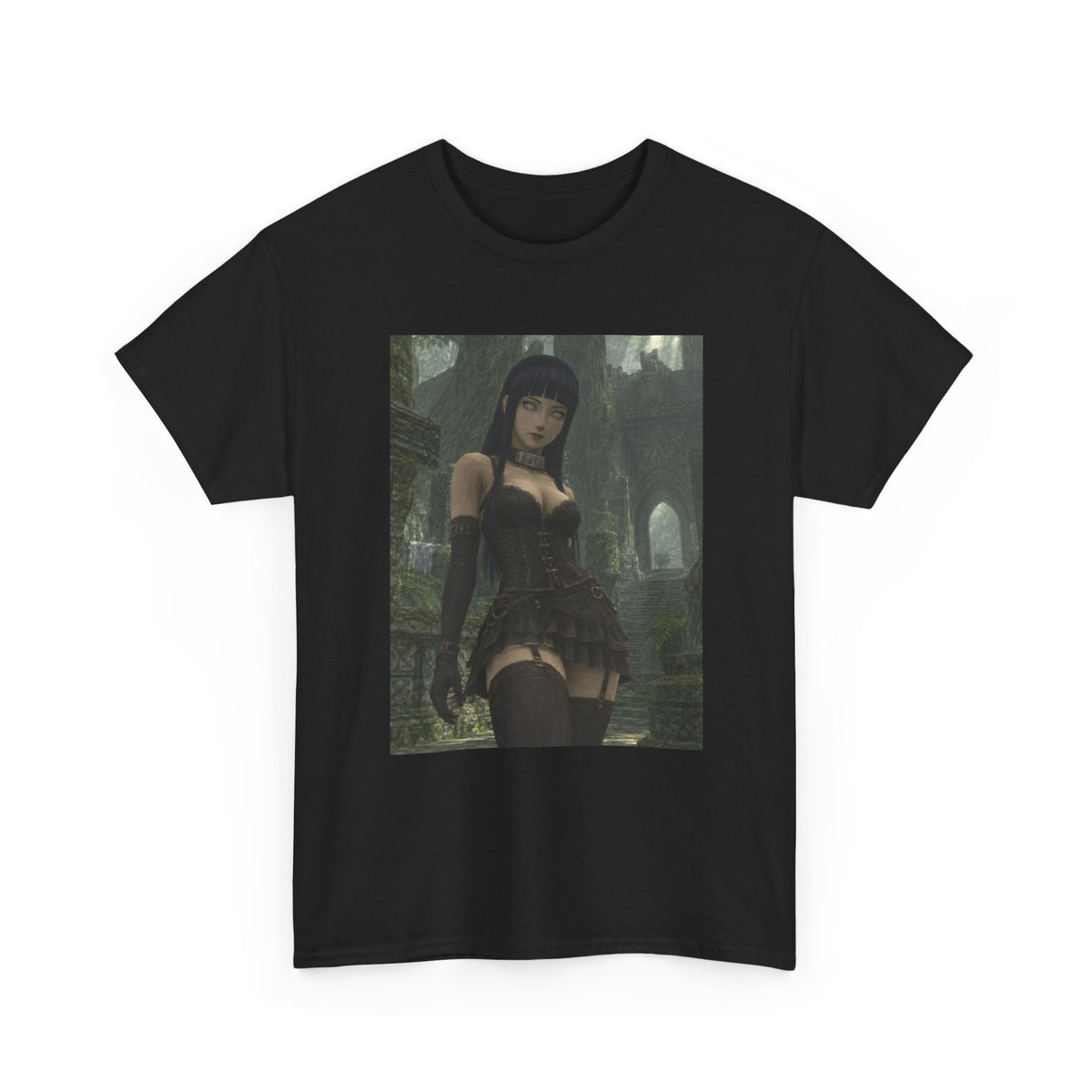 Gothic Byakugan Empress In Ancient Ruins