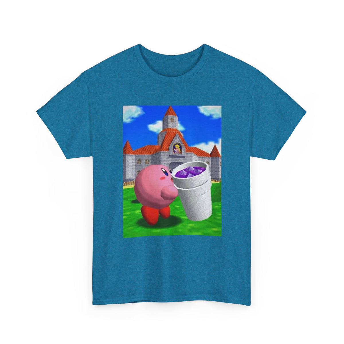 Kirby Sipping Lean At Mushroom Kingdom