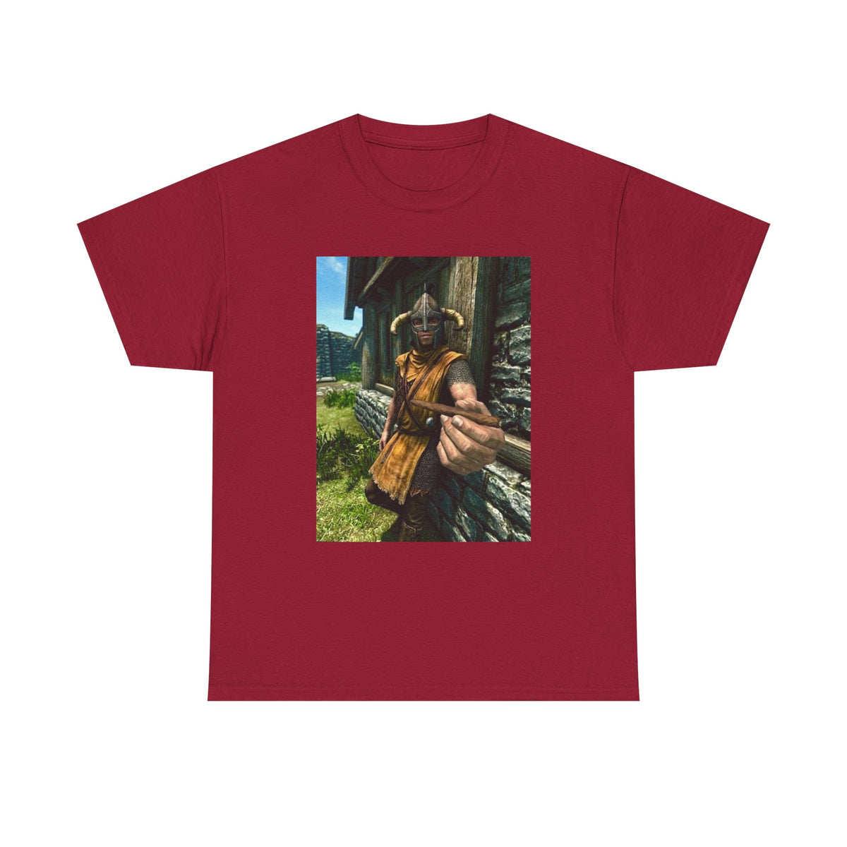 Horned Warrior Offering A Blunt Tee