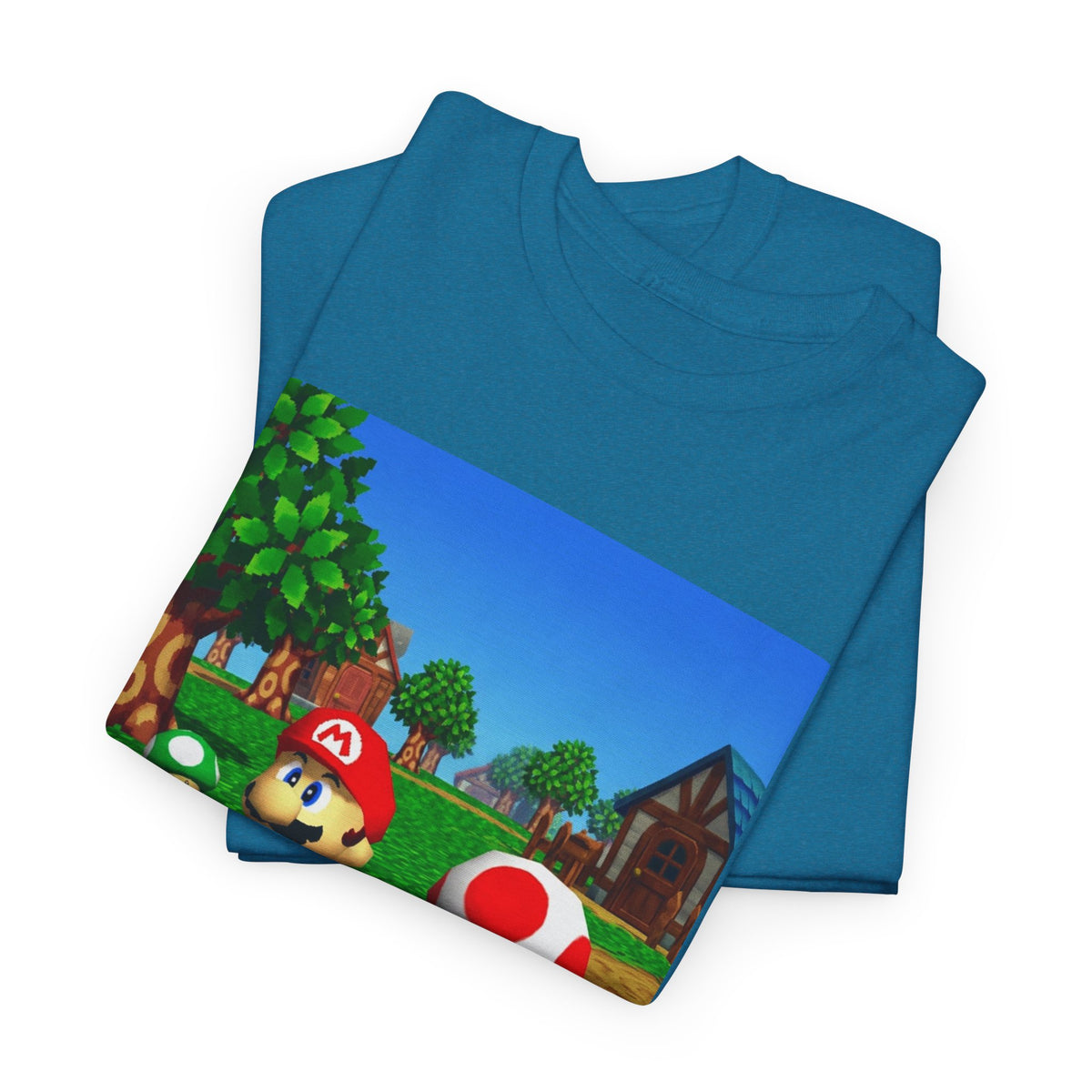 Mario And Toad Chillin' With Shrooms