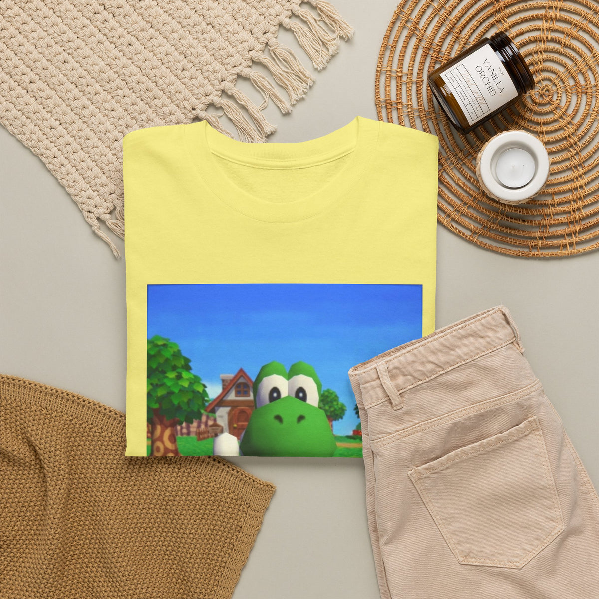 Yoshi Giving The Finger On A Tee