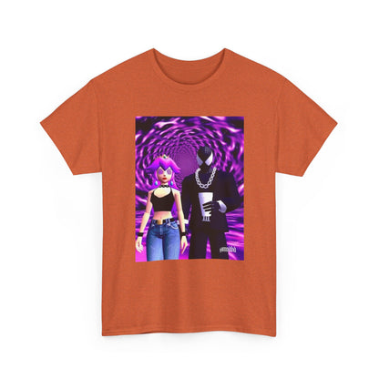 Hypnotized Peach & Sipping Spidey Tee