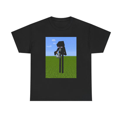Enderman Lighting Up A Bong Tee