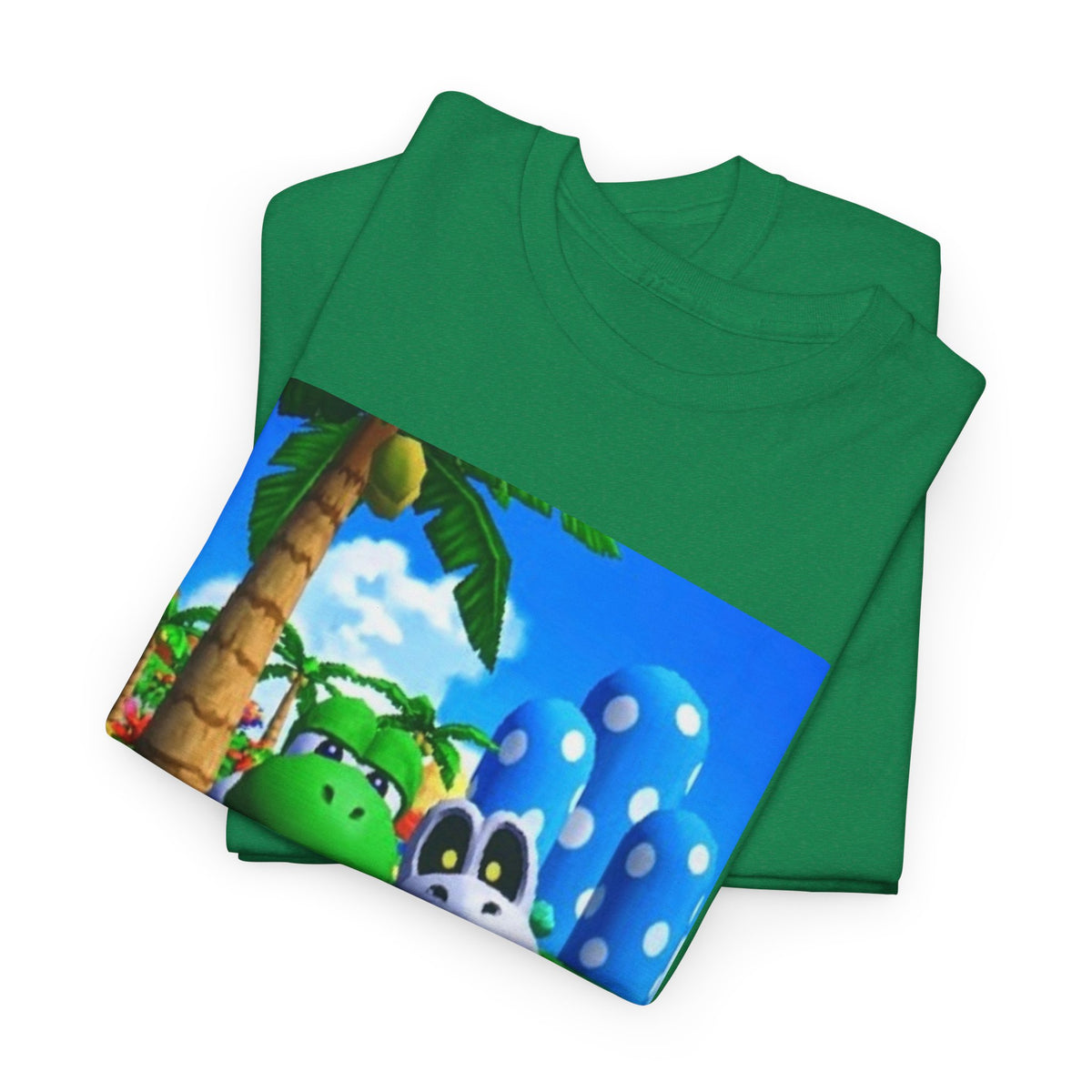 Yoshi And Dry Bones Flipping The Bird Tee (Design 6)