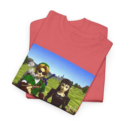 Link And Dark Zelda Smoking Blunts (Design 1)