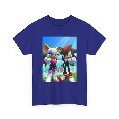 Rouge And Shadow Flipping The Bird Tee (Design 3)