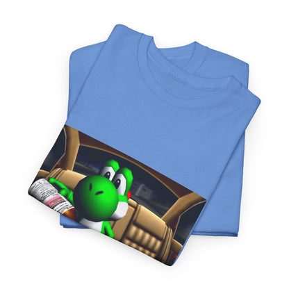 Yoshi Pouring Lean In Car Tee