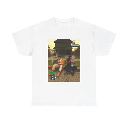 Ryu and Akuma Chilling in Grove Street