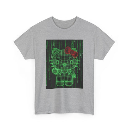 Cyber Hello Kitty Flips The Bird Tee