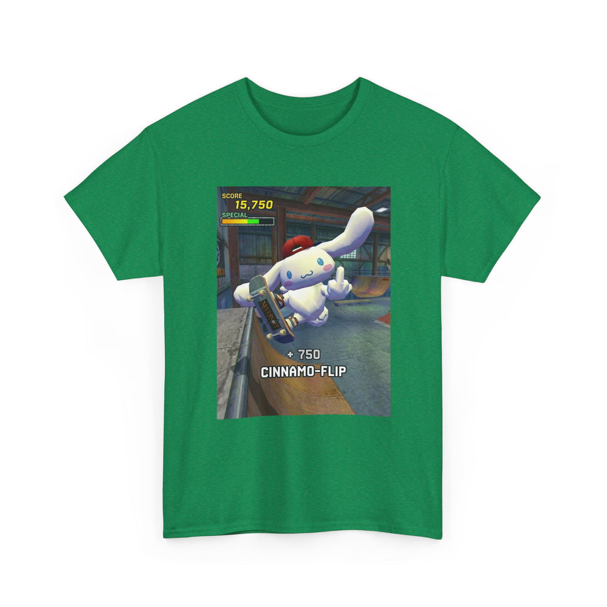 Cinnamoroll Shredding And Flipping You Off Tee